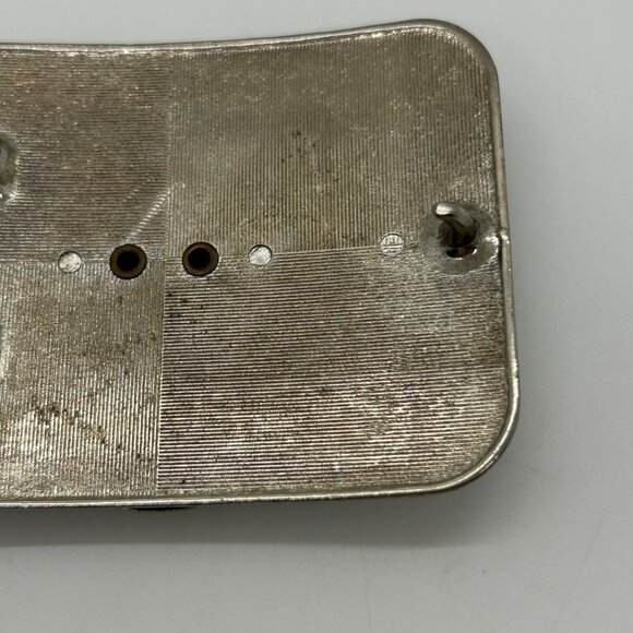 Vintage Western Style Belt Buckle Porcelain Horse Head Silver-tone - Picture 9 of 16